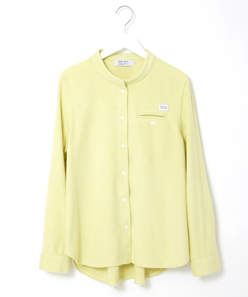 フリース スナップボタン シャツアウター