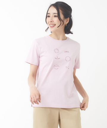 スノーコットン プリント Tシャツ【接触冷感】
