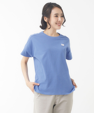 無地 切り替え クルーネック Tシャツ