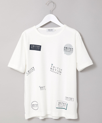 スムース ロゴ プリントTシャツ【接触冷感】