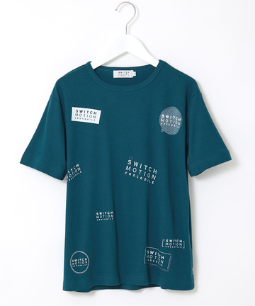 スムース ロゴ プリントTシャツ【接触冷感】