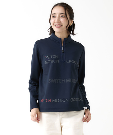 裏起毛 ロゴ プルオーバー