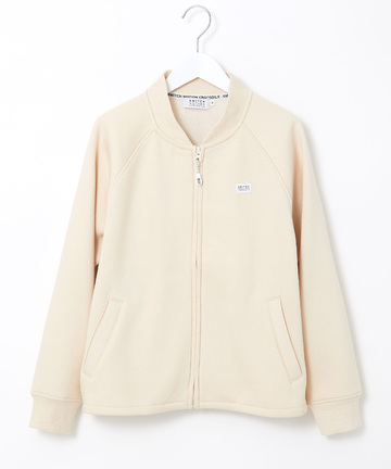 裏起毛 ラグランスリーブ ブルゾン