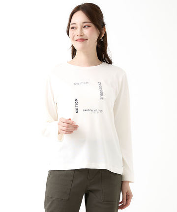 プレート天竺 カットソー