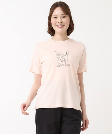 スムース マリンモチーフ プリント Tシャツ
