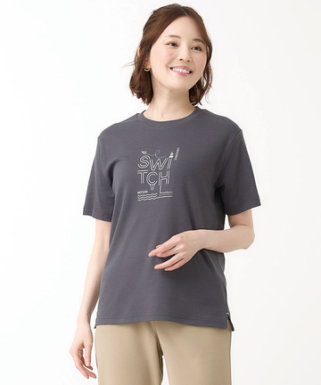 スムース マリンモチーフ プリント Tシャツ