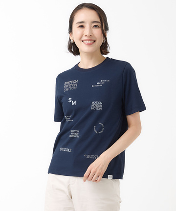 ロゴモチーフ プリント Tシャツ