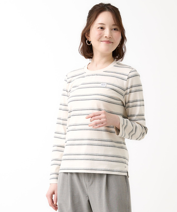 天竺 ボーダー Tシャツ