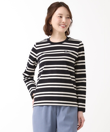 天竺 ボーダー Tシャツ