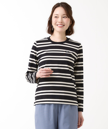 天竺 ボーダー Tシャツ