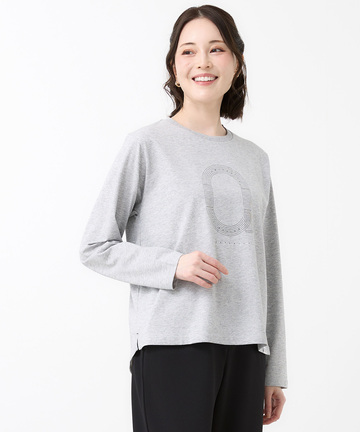 プレーティング天竺 リブ襟 Tシャツ 【吸汗速乾】【シワになりにくい】