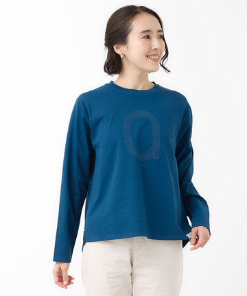 プレーティング天竺 リブ襟 Tシャツ 【吸汗速乾】【シワになりにくい】