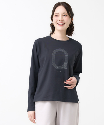 プレーティング天竺 リブ襟 Tシャツ 【吸汗速乾】【シワになりにくい】