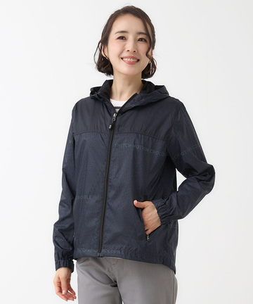 ロゴプリント ドッキング ブルゾン【手洗いOK】