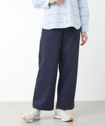 ストレッチ セミワイド パンツ
