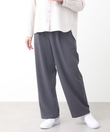 セミワイド シルエット パンツ