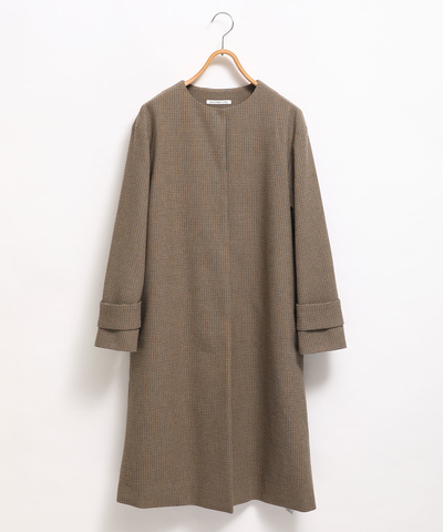 WEB限定 軽くてあったか“愛され”ウールライクコート - クロコダイル 