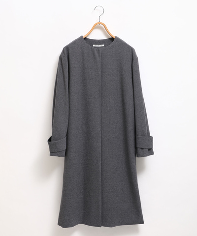 WEB限定 軽くてあったか“愛され”ウールライクコート - クロコダイル 