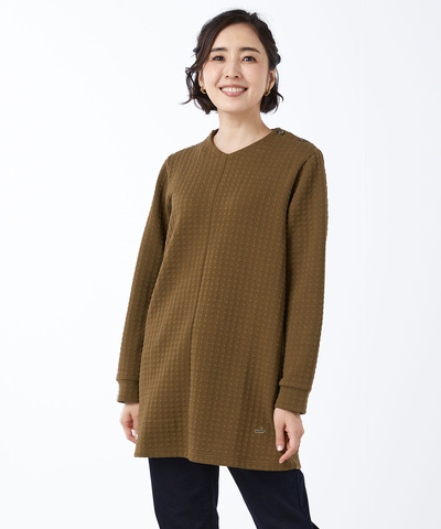 千鳥 ジャカード チュニック