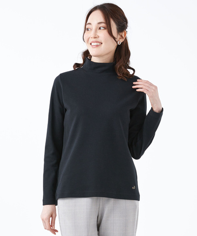 無地 ハイネック カットソー【一部店舗限定】