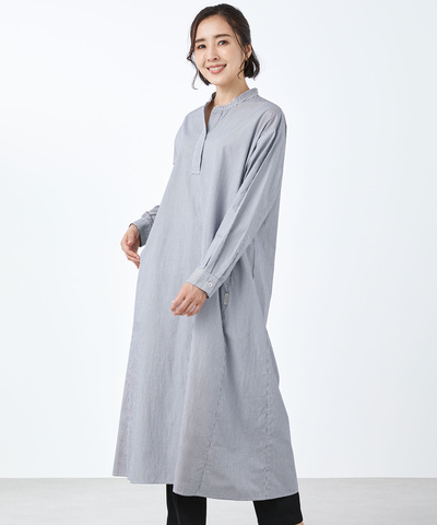 ブロード シャツ ワンピース【一部店舗限定】