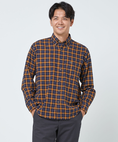 タータン ボタンダウン シャツ【一部店舗限定】