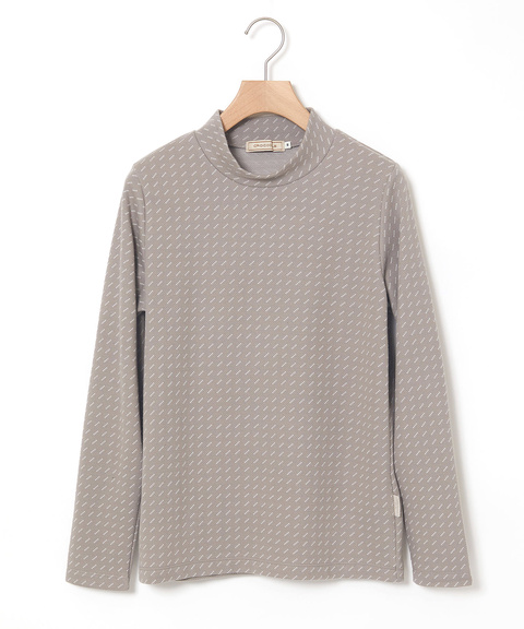 ジャカード ハイネック プルオーバー
