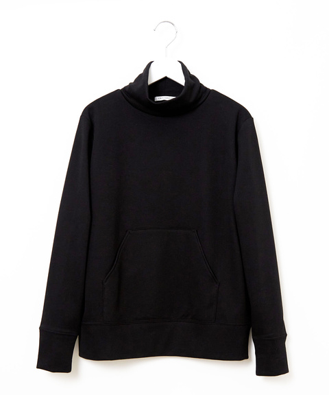 レディース 裏起毛 ポケット付き ハイネックカットソー通販 [0202