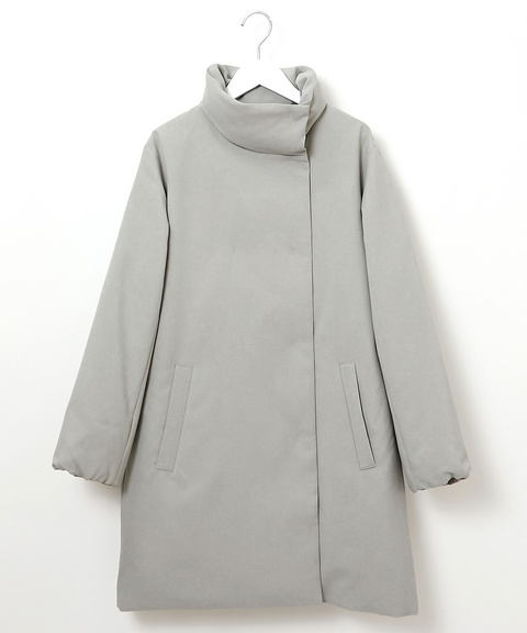 購入者、スキャパ・グレーダウンコート・ウール混合 お洒落なデザイン レディース ウールライク ロング ダウンコート【一部店舗限定】通販