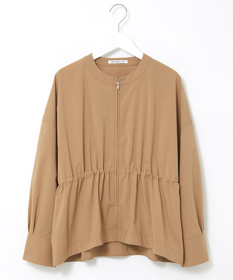 レディース ラッカン ウエストギャザー ブルゾン通販 [0204-55450