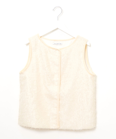 フリンジベスト GLOBAL WORK（グローバルワーク） ベスト ジレ MATINEE LINE/フリンジ