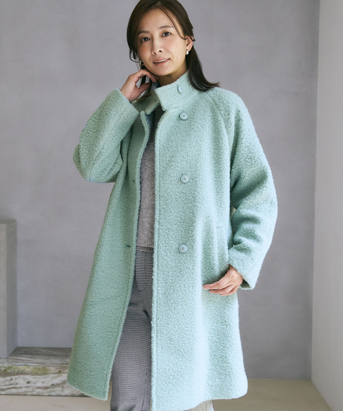 レディース ボア スタンドカラー コート【一部店舗限定】通販 [0204