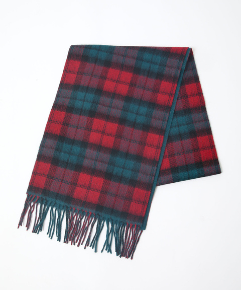 レディース カシミヤブレンド リバーシブル マフラー通販 [0219-55951