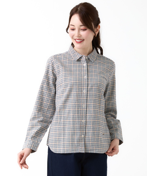 専用出品　コウダイ様 レディース クロコダイルタータン レギュラーカラー ブラウス通販