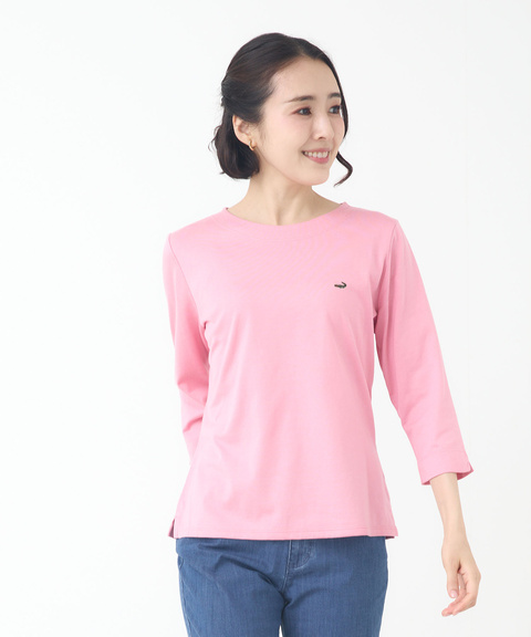 レディース セルロースコットン 七分袖 Tシャツ【吸汗速乾】通販 [0302