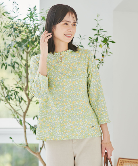 レディース フルーツモチーフ 襟フリル Tシャツ通販 [0302-53218