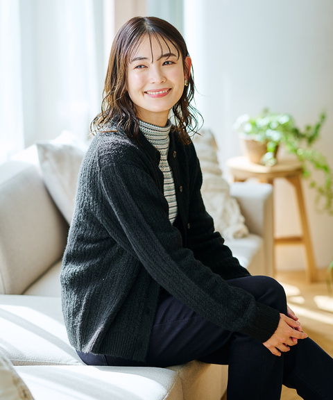  グレンマーティンス ケーブルニットカーディガン Sサイズ カーディガン ケーブルニット ロングカーディガン レディース