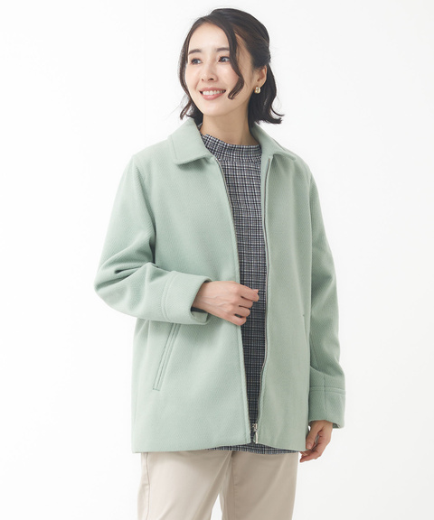 レディース ウールライク ステンカラー コート通販 [0304-51400