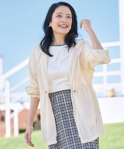 レディース ドロストデザイン ライト パーカー通販 [0304-53403