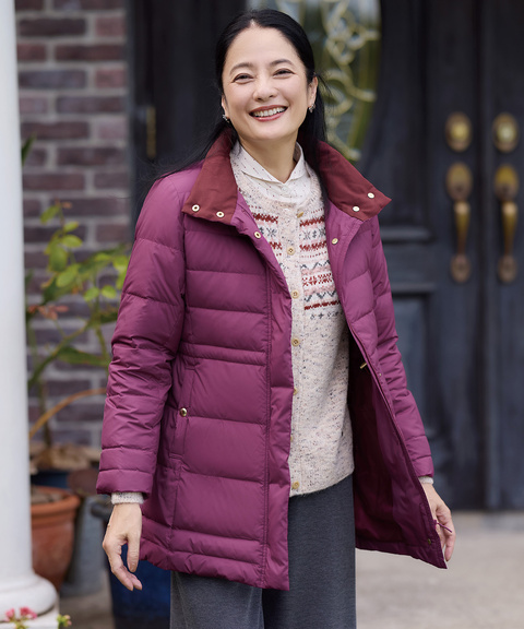 レディース ヴェール ダウンコート【撥水加工】通販 [0304-57403