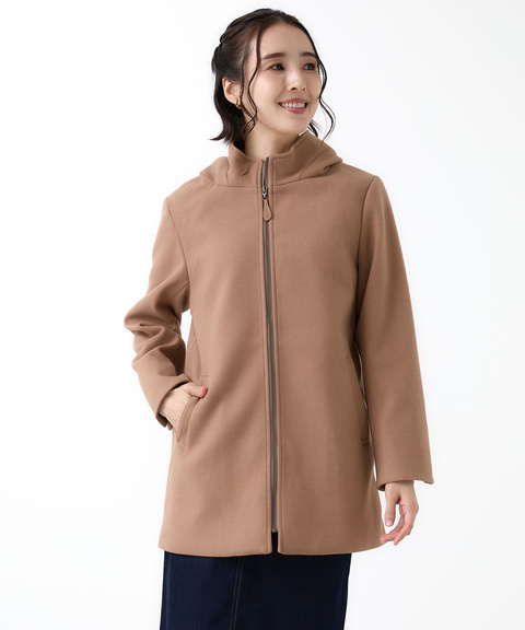レディース ウールライク ミドル丈 コート【一部店舗限定】通販 [0304
