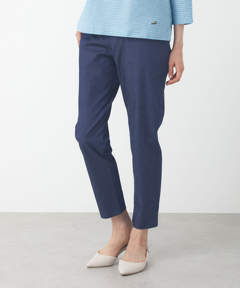 レディース プルオン テーパード パンツ 通販 [0305-44599