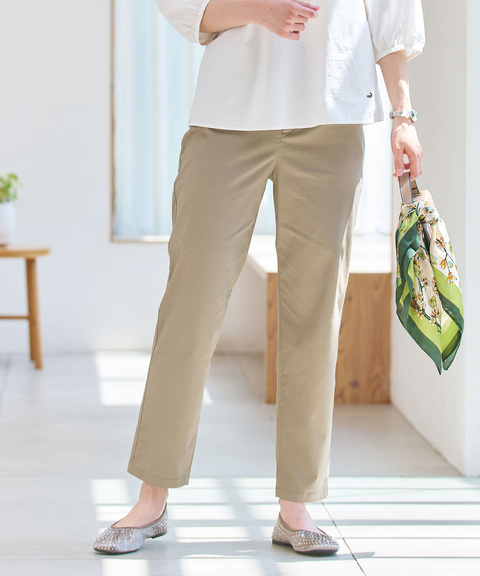 レディース ストレッチ テーパード パンツ通販 [0305-55500