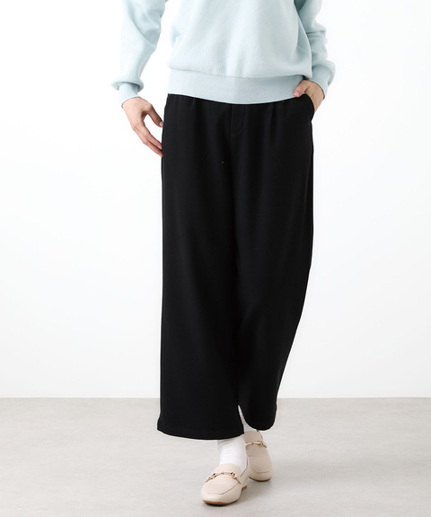 ⭐︎8/8迄の出品　＜H＞ドスキン 2プリーツ ワイドパンツ レディース ツイル ワイド パンツ通販 [0305-58500] - クロコダイル