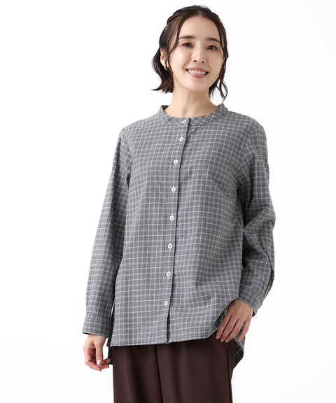 レディース 起毛 チェック柄 チュニック通販 [0321-58700