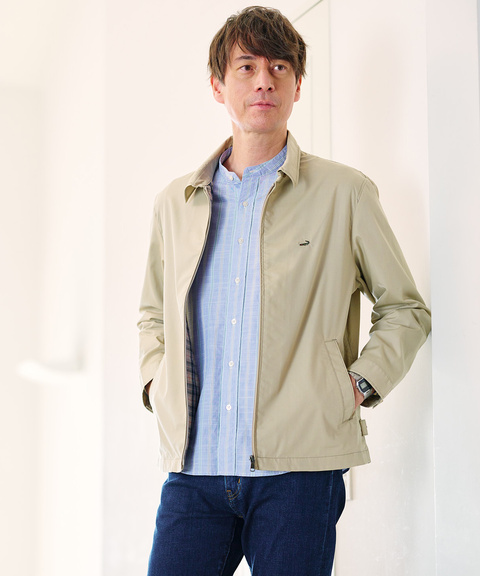 スコッチブルゾン【シワになりにくい】【手洗いOK】