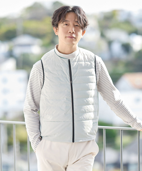 メンズ 軽量 ダウン ベスト通販 [1504-51470] - クロコダイル