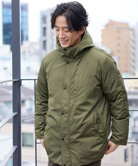 メンズ メモリー素材 ダウン ジャケット通販 [1504-57473