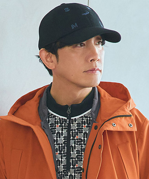 milet ロゴ刺繍 キャップ 黒 メンズ 飛び柄 ロゴ刺繍 キャップ通販 [1510-57070] - クロコダイル