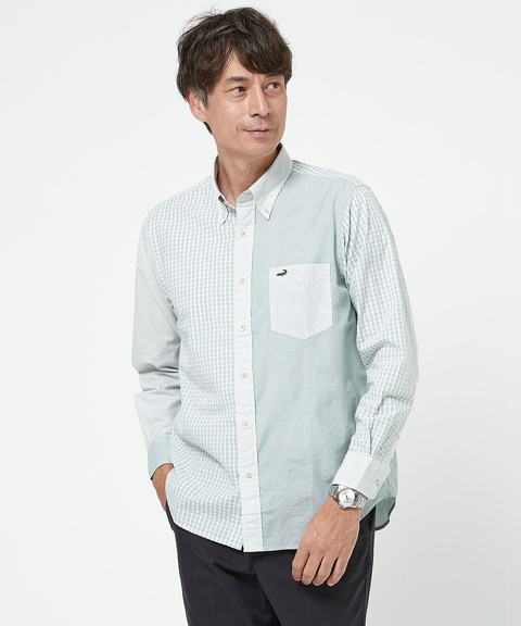 メンズ サッカークレイジーパターン シャツ【吸汗速乾】通販 [1601